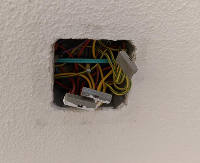 fiber in junction box