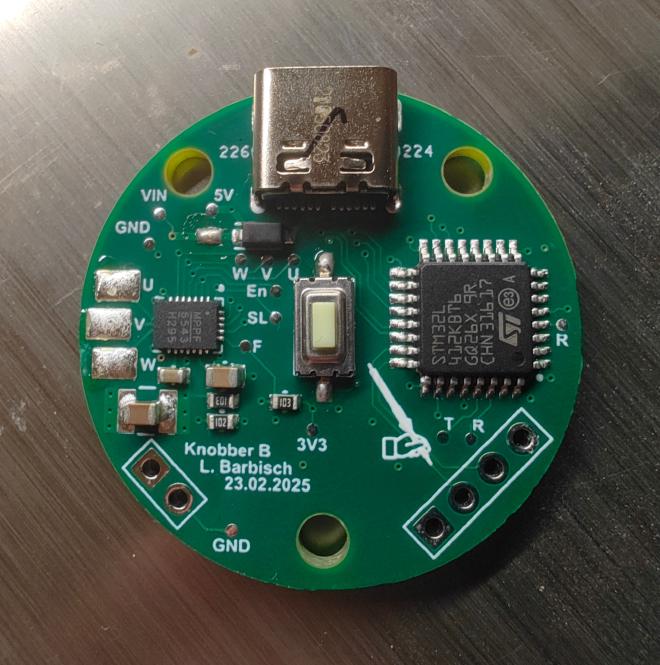 Knobber Rev.B soldered